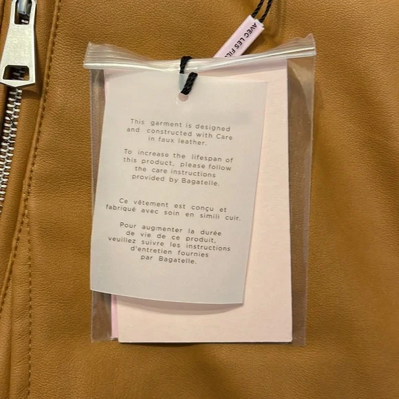 Acec Les Filles Large faux leather jacket - Picture 5 of 8